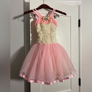 girls theatricals pink tutu dance costume